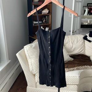 Princess Polly bodycon button dress